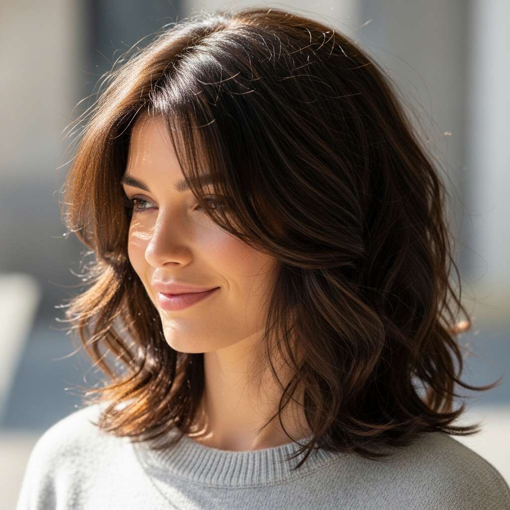 23+ Gorgeous Shaggy Medium-Length Haircuts You’re Sure to Love
